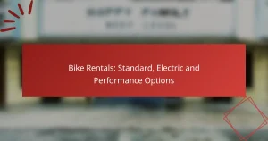 Bike Rentals: Standard, Electric and Performance Options